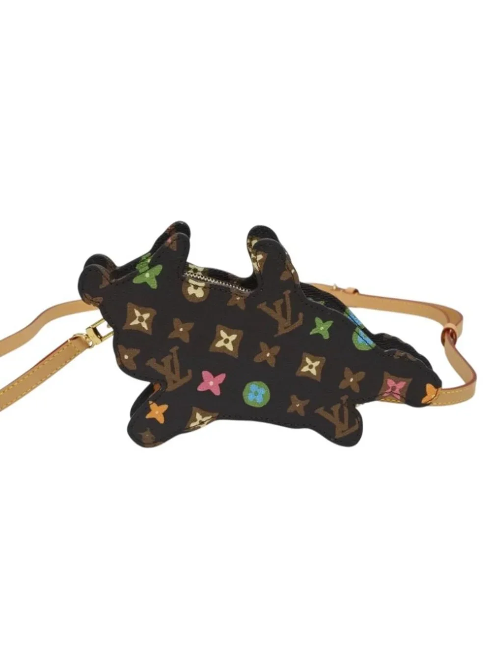 Louis Vuitton Tyler the Creator Shoulder Bag Monogram Strap Gold Brown